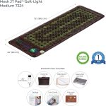 HealthyLine Far Infrared Heating Pad - Hot Stones Jade Tourmaline - Negative Ions - Mesh JT Mat Full 7224 Soft Light InfraMat Pro? - Image 10