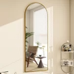 Metal Arch Full Length Mirror Floor Mirror Wall-Mounted - Image 19