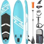 Premium Stand Up Paddle Board, Yoga Board with Durable SUP Accessories & Carry Bag | Wide Stance, Surf Control, Non-Slip Deck, Leash, Paddle and Pump for Youth & Adult - Image 87