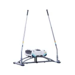 Aeroski 2.0 Ski Fitness Workout Machine with Recoil Spring Resistance, Gray - Image 3