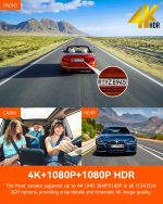 Vantrue N4 Pro 3 Channel 4K WiFi Dash Cam - Image 10