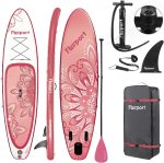 Premium Stand Up Paddle Board, Yoga Board with Durable SUP Accessories & Carry Bag | Wide Stance, Surf Control, Non-Slip Deck, Leash, Paddle and Pump for Youth & Adult - Image 10